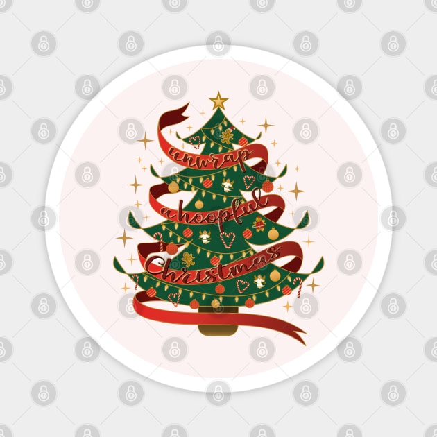 Hoopful Christmas Magnet by flowin.lines